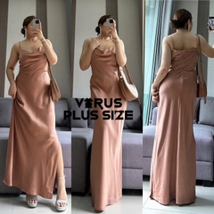 [viruSpluSSize]Đầm  đi tiệc BHLDN xẻ tà 2 bên bigSize(bhldn8)
