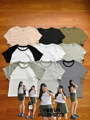 Áo babytee Un1 cotton thoáng mát xuất xịn