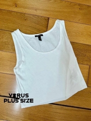 [viruSpluSSize]áo crop f21 thun tăm bigSize xuất xịn(9964)