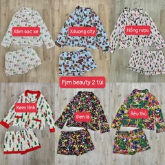 Bộ Pjm đùi Beauty 2 Túi Bigsize Xuất Xịn