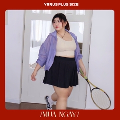 Áo dây thể thao Rae Mode cổ tim thun gân bigsize xuất xịn
