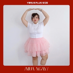Áo polo uni nút cotton thoáng mát xuất xịn