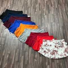 Chân váy xếp ly Urban nhún hông xuất xịn bigsize
