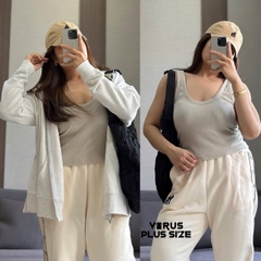 Áo balo banana thun gân basic bigsize