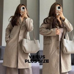 Áo cổ tim f21 tay dài bigsize(8660)