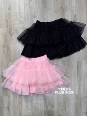 Chân váy Torrid lưới xòe tầng tiểu thư xuất xịn bigsize