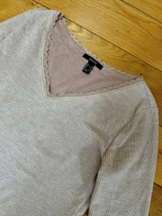 Áo cổ tim f21 tay dài bigsize(8660)