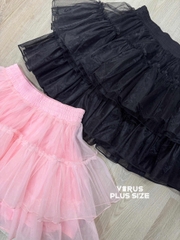 Chân váy Torrid lưới xòe tầng tiểu thư xuất xịn bigsize