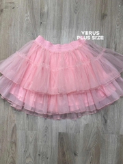 Chân váy Torrid lưới xòe tầng tiểu thư xuất xịn bigsize