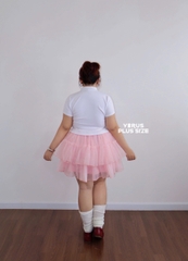 Chân váy Torrid lưới xòe tầng tiểu thư xuất xịn bigsize