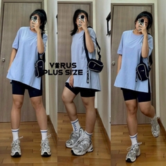 Áo thun Andar vạt xẻ bigsize xuất xịn