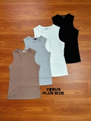 Áo balo gân Fashion basic xuất xịn bigsize