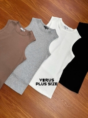 Áo balo gân Fashion basic xuất xịn bigsize