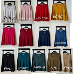 [viruSpluSSize]áo thun timeleSS- Cổ tim chất thun cotton mềm mịn bigSize