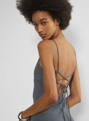 Đầm dây cột lưng aritzia bigsize