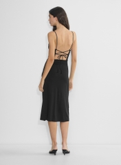 Đầm dây cột lưng aritzia bigsize