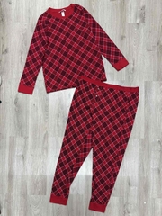 [Có Bigsize ]Bộ đồ caro đỏ VIC xuất xịn