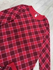 [Có Bigsize ]Bộ đồ caro đỏ VIC xuất xịn