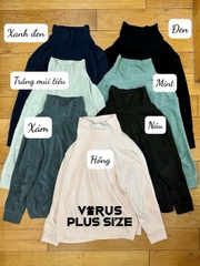 [viruSpluSSize]Áo len lông cừu Un1 baSic chất mịn bigSize