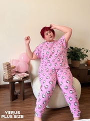 Bộ ngủ dài SANRIO xuất xịn bigsize.