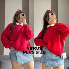 Sweater Gap tà bo bigsize logo thêu xuất xịn
