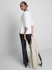 Áo cổ V nút primark tay phồng bigsize xuất xịn