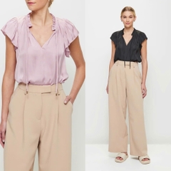 Áo lụa tay bèo preview bigsize