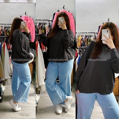 [viruSpluSSize]Áo tank gap bigSize xuất xịn Sweater