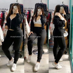 [viruSpluSSize]Set áo khoác  quần jogger Wild xuất xịn bigSize
