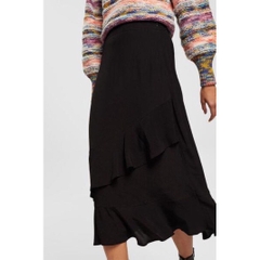 [viruSpluSSize]Chân váy eSprit midi tầng xịn bigSize