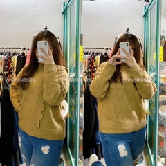 [viruSpluSSize]Áo len vevo moda bigSize xuất xịn