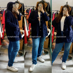 [viruSpluSSize]Áo dạ xuất xịn bigSize nhung tăm