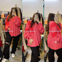 [viruSpluSSize]Áo free xuất xịn bigSize form rộng Style overSize
