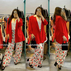 [viruSpluSSize]áo blazer inc tay lửng bigSize xuất xịn