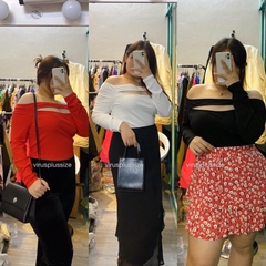 Áo bar bẹt vai bigSize xuất xịn