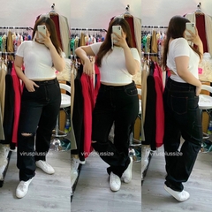[viruSpluSSize]quần jean đen bdg rách gối bigSize xuất xịn