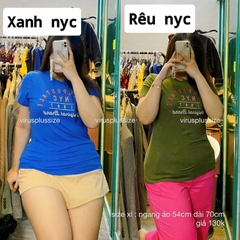[viruSpluSSize]sale outlet - Áo thun aero bigSize thun cotton