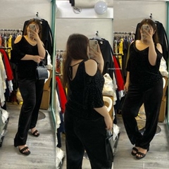 [ViruSpluSSize] Áo bẹt vai nhung G.Collection