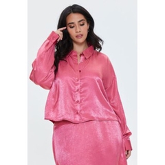[viruSpluSSize] sale outlet - Áo Somi f21 pluS bigSize xuất xịn Satin
