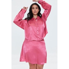 [viruSpluSSize] sale outlet - Áo Somi f21 pluS bigSize xuất xịn Satin