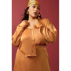 [viruSpluSSize] sale outlet - Áo Somi f21 pluS bigSize xuất xịn Satin