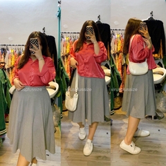 [viruSpluSSize] sale outlet - Áo Somi f21 pluS bigSize xuất xịn Satin