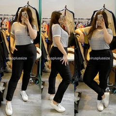[viruSpluSSize]quần tregging anne klein đen bigSize xuất xịn phom to