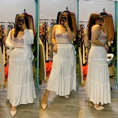 [viruSpluSSize]Chân váy trắng JW bigSize xuất xịn