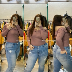 [viruSpluSSize]Quần jean Skiny AERO bigSize ảnh tự chụp tại Shop