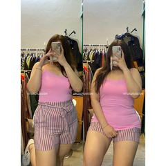 [viruSpluSSize]Áo dây cotton f21 xuất xịn baSic tiện dụng [f21a2d]