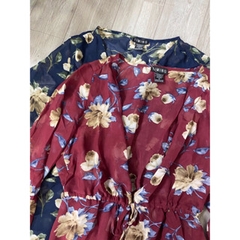 [viruSpluSSize]sale outlet - Áo Voan Lưới  Form Peplum Eo Thun Timing Mini-BigSize Sale outlet