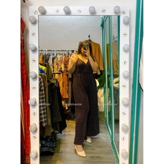 [viruSpluSSize]sale - Đo bay jumSuit BIGSIZE lấp lánh đi tiệc