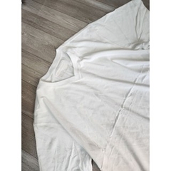 sale outlet - Áo Thun Trắng Cổ Tim/Cổ Tròn Eddie BigSize