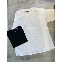 Áo thun bigSize ASOS cổ tròn áo thun trắng đen